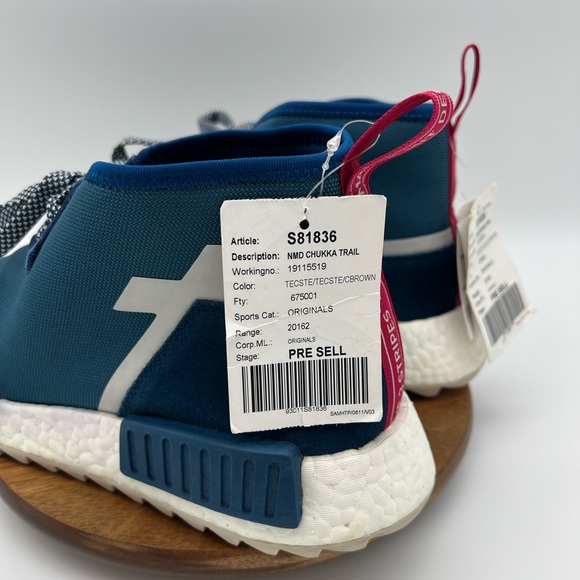 Adidas X Porter NMD C1 TR Chukka SAMPLE Rare Unreleased Teal S81836 Men Shoe 9 - Picture 3 of 13